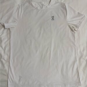 On Running Men's White Short Sleeve Tee